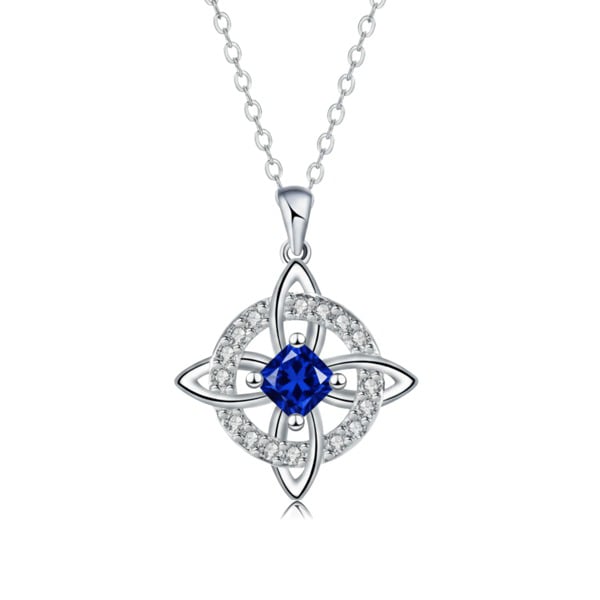 Mystical Birthstone Witches Knot Necklace – Natural Crystal 🔮💞Protect Your Loved Ones