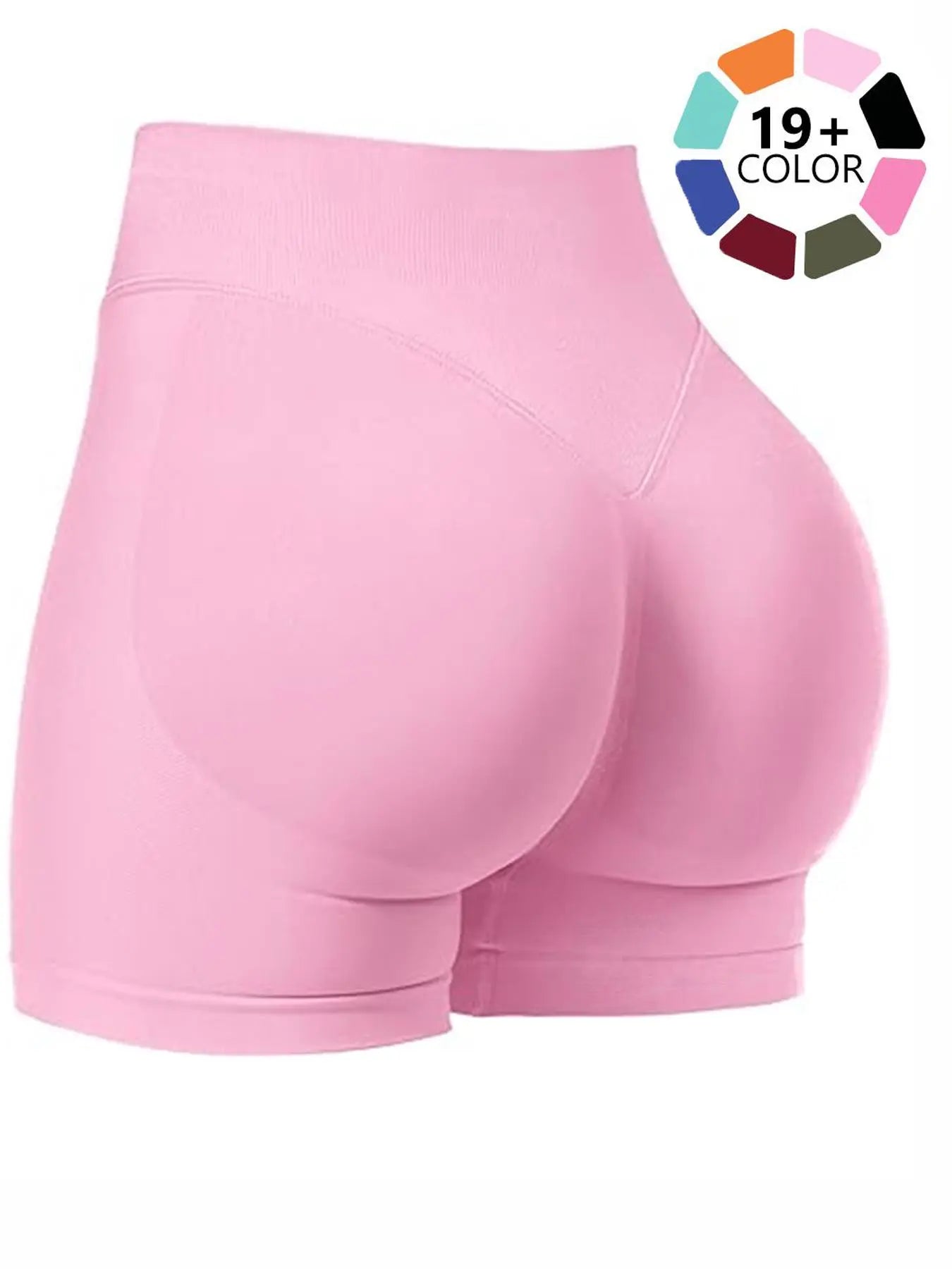 ๐ Seamless Scrunch Butt Shorts | High Waist Gym Biker Shorts