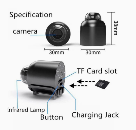 ⚡LAST DAY - 55% OFF⚡Mini Full HD 4K Security Camera