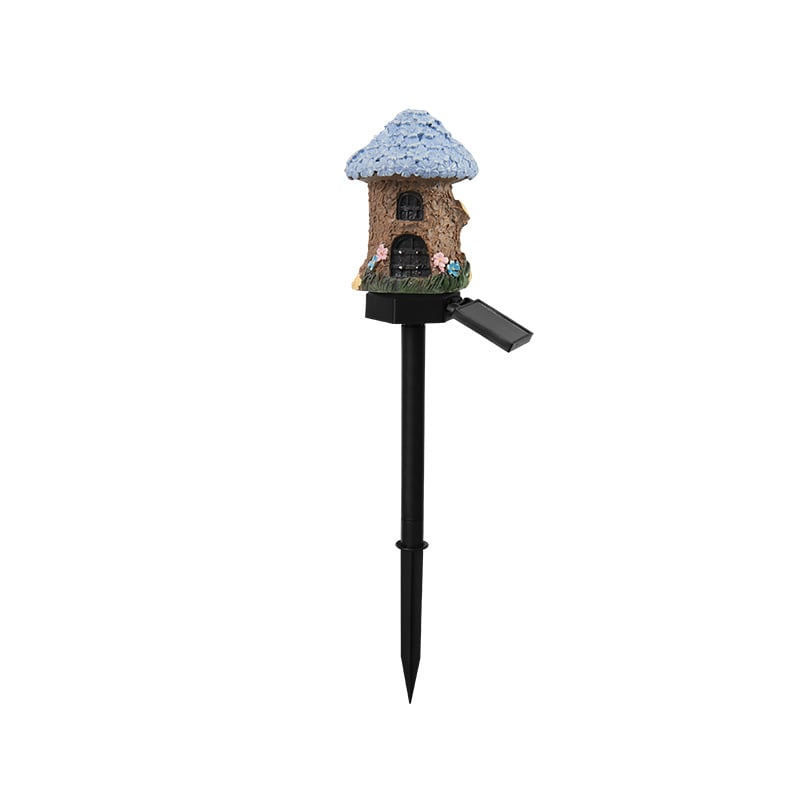 🌙✨✨Solar Mushroom Cottage Garden Light – Warm Fairy-Tale Glow for Flower Beds