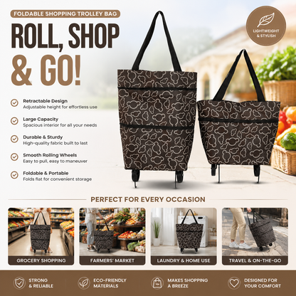 🔥HOT SALE 44% OFF🔥Foldable 2-in-1 Shopping Bag