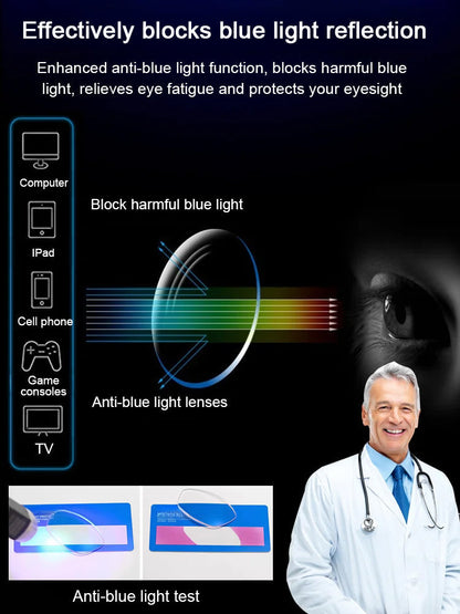 🔥Best Selling 50% Off👓Automatic zoom anti-blue light presbyopia glasses