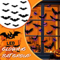 🦇 Glowing 3D Flying Bat Lights – Instant Halloween Wall Decor