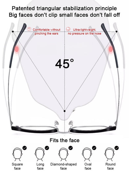 🔥Best Selling 50% Off👓Automatic zoom anti-blue light presbyopia glasses