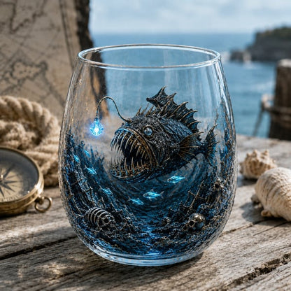 🌊 Legendary Ocean Treasure Crystal Set for Whiskey Lovers & Home Bar Collectors ⚓✨