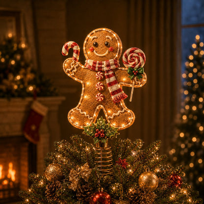 ⏳ Last Day 50% OFF – 🎅  Lighted Christmas Tree Topper Collection ✨