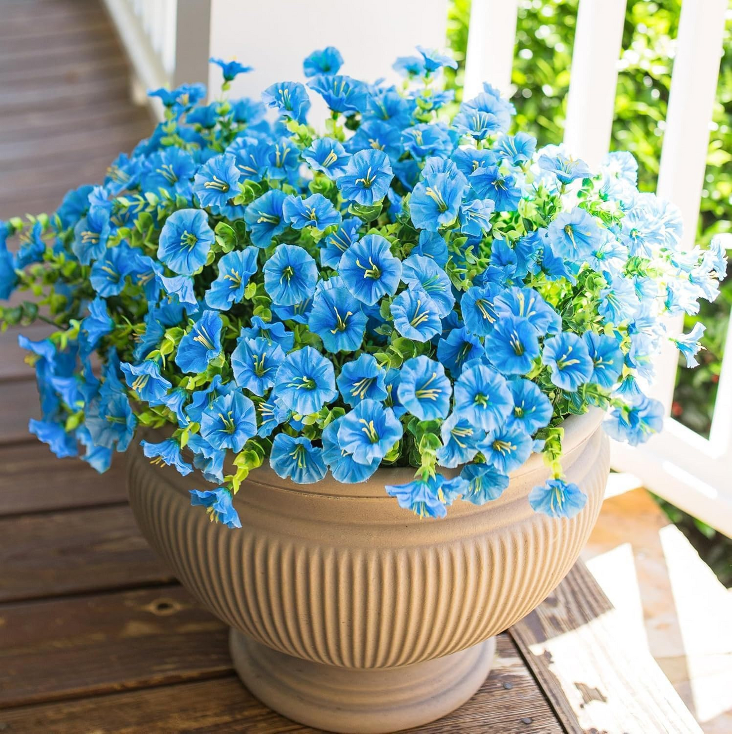🌸 Spring/Summer Home Decor - 🌿 Artificial Silk Colored Morning Glory 12/stem