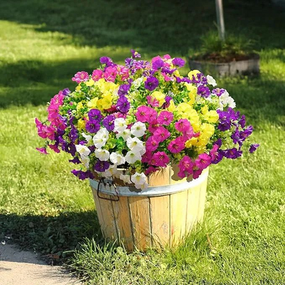 🌸 Spring/Summer Home Decor - 🌿 Artificial Silk Colored Morning Glory 12/stem
