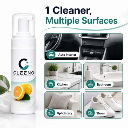 🫧 CLEENO Heavy-Duty Cleaning Foam ✨ Multi-Purpose Kitchen Grease Remover