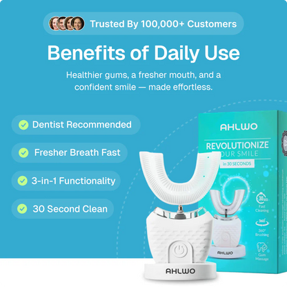 Ultrasonic Electric Toothbrush 🪥✨ Deep Clean | Sale 🔥