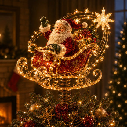 ⏳ Last Day 50% OFF – 🎅  Lighted Christmas Tree Topper Collection ✨