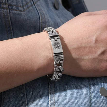 🔥Men's Retro Six-Syllable Mantra Bracelet
