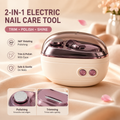 ✂️ LIMITED-TIME 49% OFF! 💅 2-in-1 Smart Electric Nail Clipper & Polisher 🌟