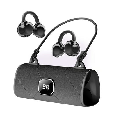 💖 Jewelry worn on your ears! Butterfly clip-on Bluetooth earphones, painless to wear, Bluetooth 6.0, IPX5 waterproof.