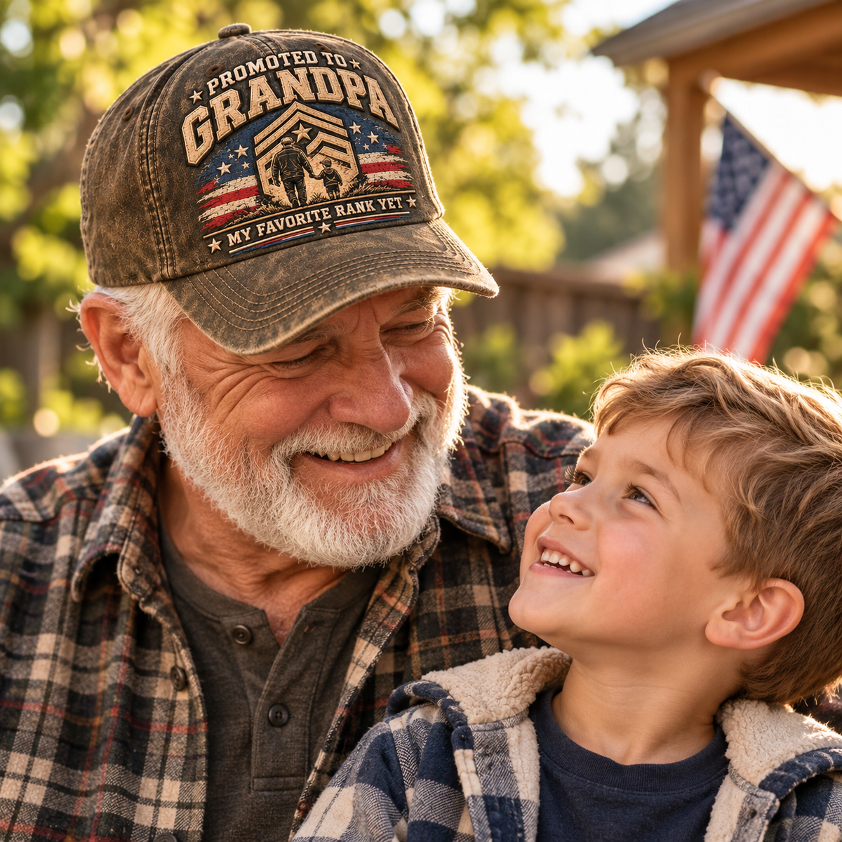 🇺🇸 Forever Our Hero™ – Veteran & Grandpa Tribute Cap | 2 Meaningful Designs 🧢