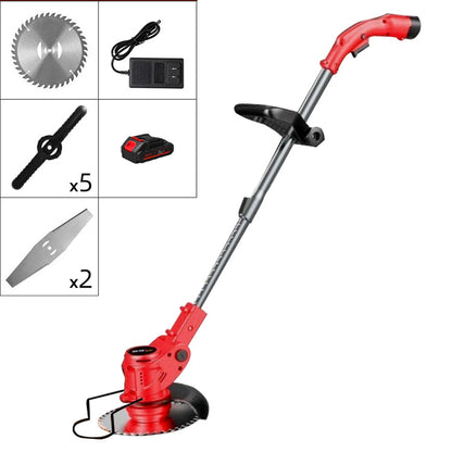 🌿 Lightweight Cordless Grass Trimmer – Quiet 9000 RPM Lawn Care Tool