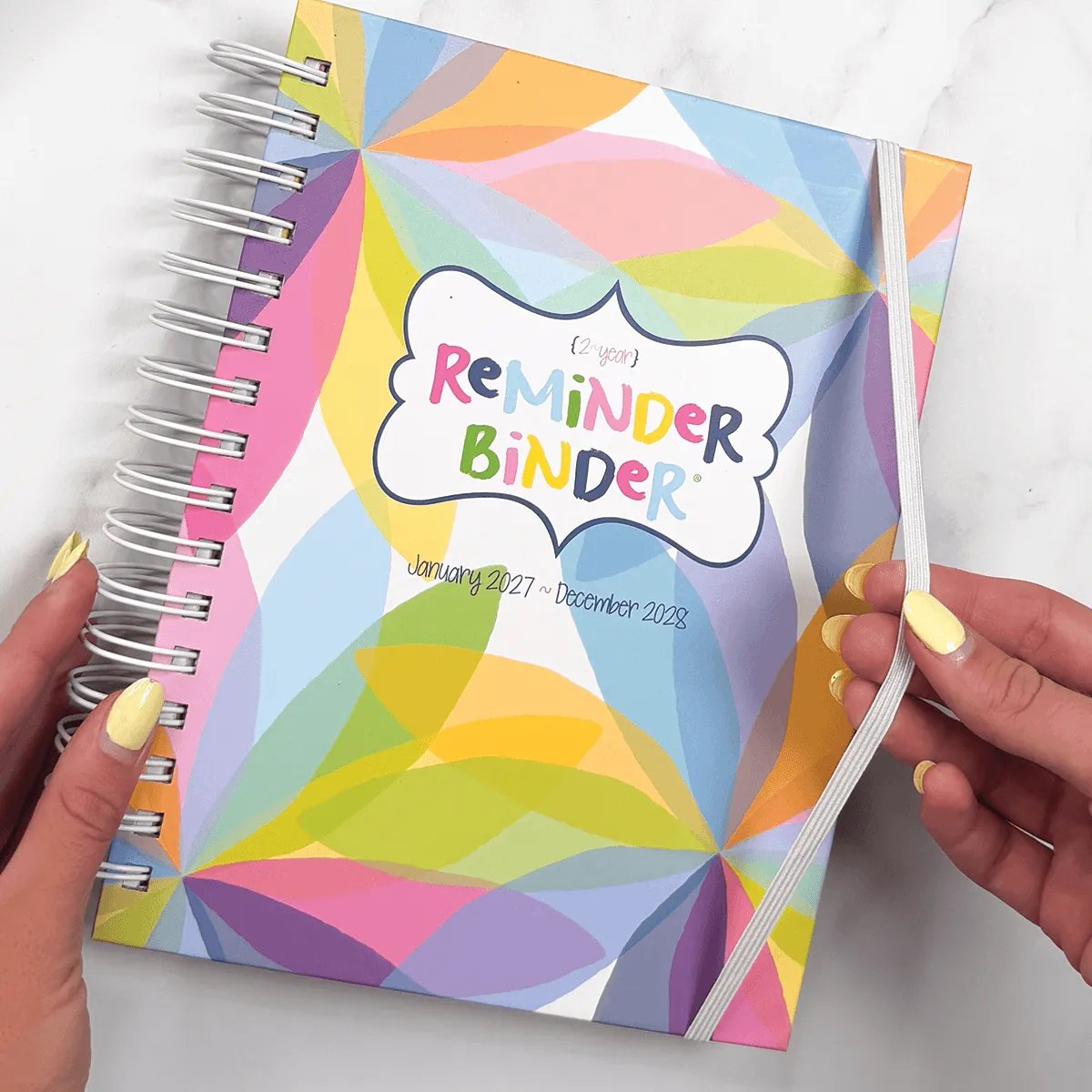 📅✨ 2027–2028 Reminder Binder – 24-Month All-in-One Life Planner