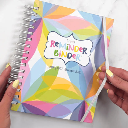📅✨ 2027–2028 Reminder Binder – 24-Month All-in-One Life Planner