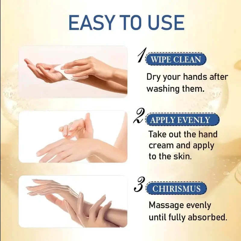 3 PCS✨ Collagen Hand Balm Set – Deep Moisturizing Hand Care for Dry, Cracked Hands 🎁