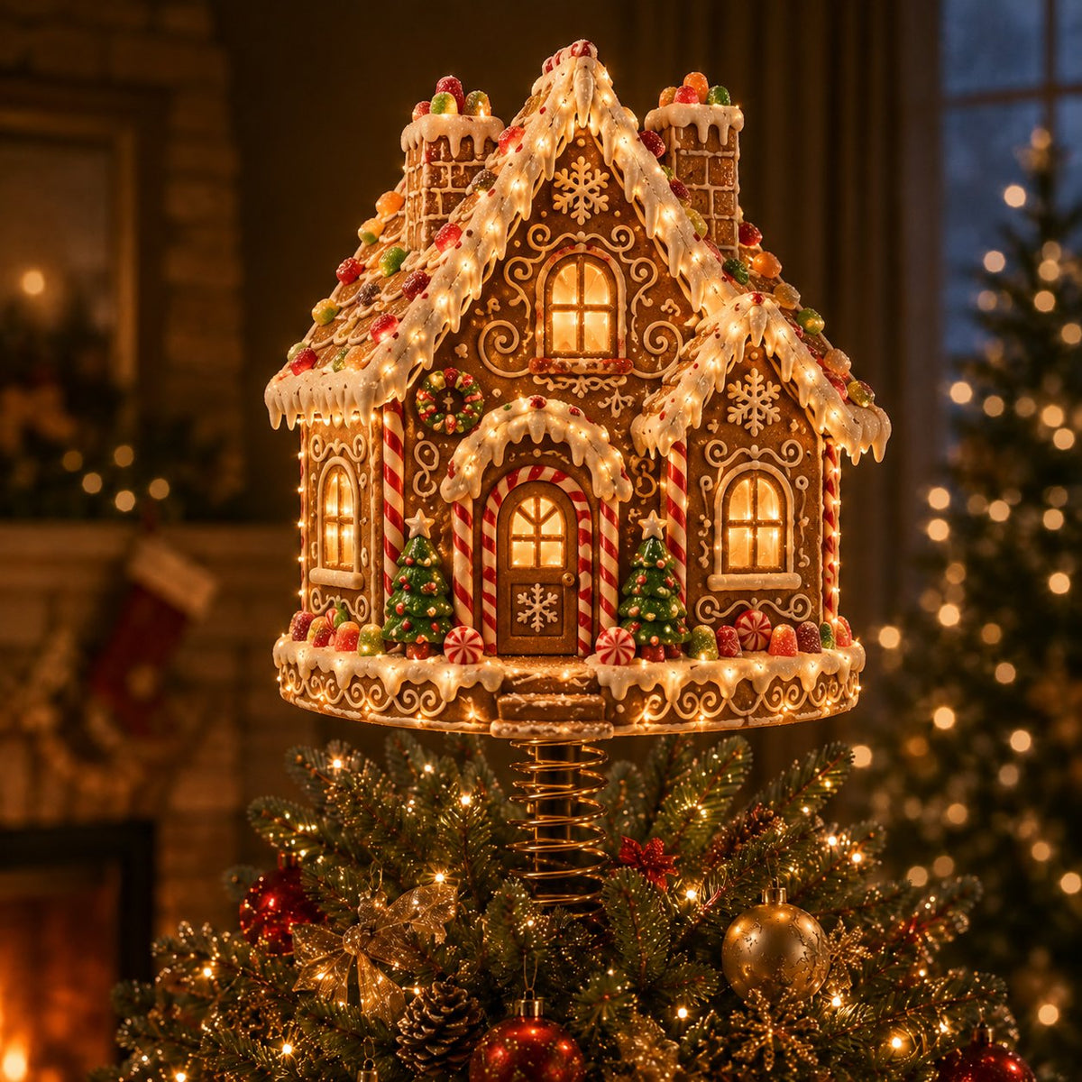 ⏳ Last Day 50% OFF – 🎅  Lighted Christmas Tree Topper Collection ✨