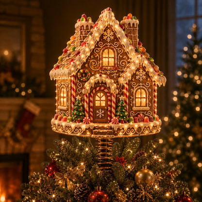 ⏳ Last Day 50% OFF – 🎅  Lighted Christmas Tree Topper Collection ✨