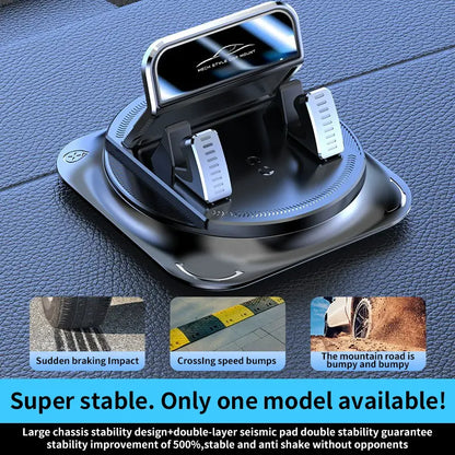 🚗 360° Car Phone Holder | Dashboard Suction Mount