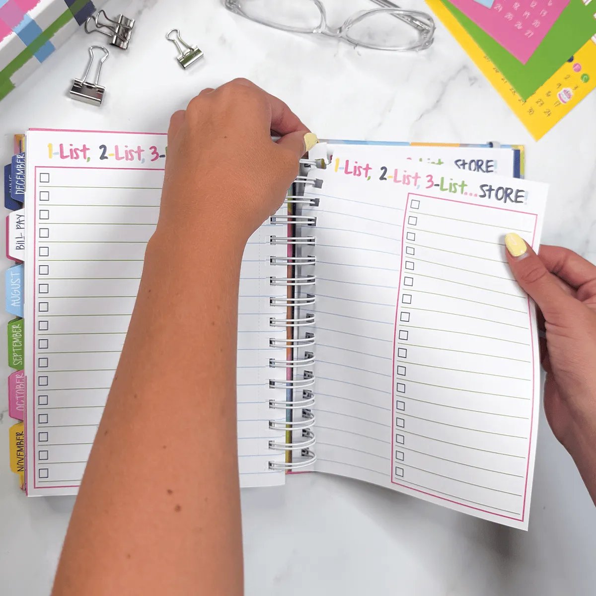 📅✨ 2027–2028 Reminder Binder – 24-Month All-in-One Life Planner
