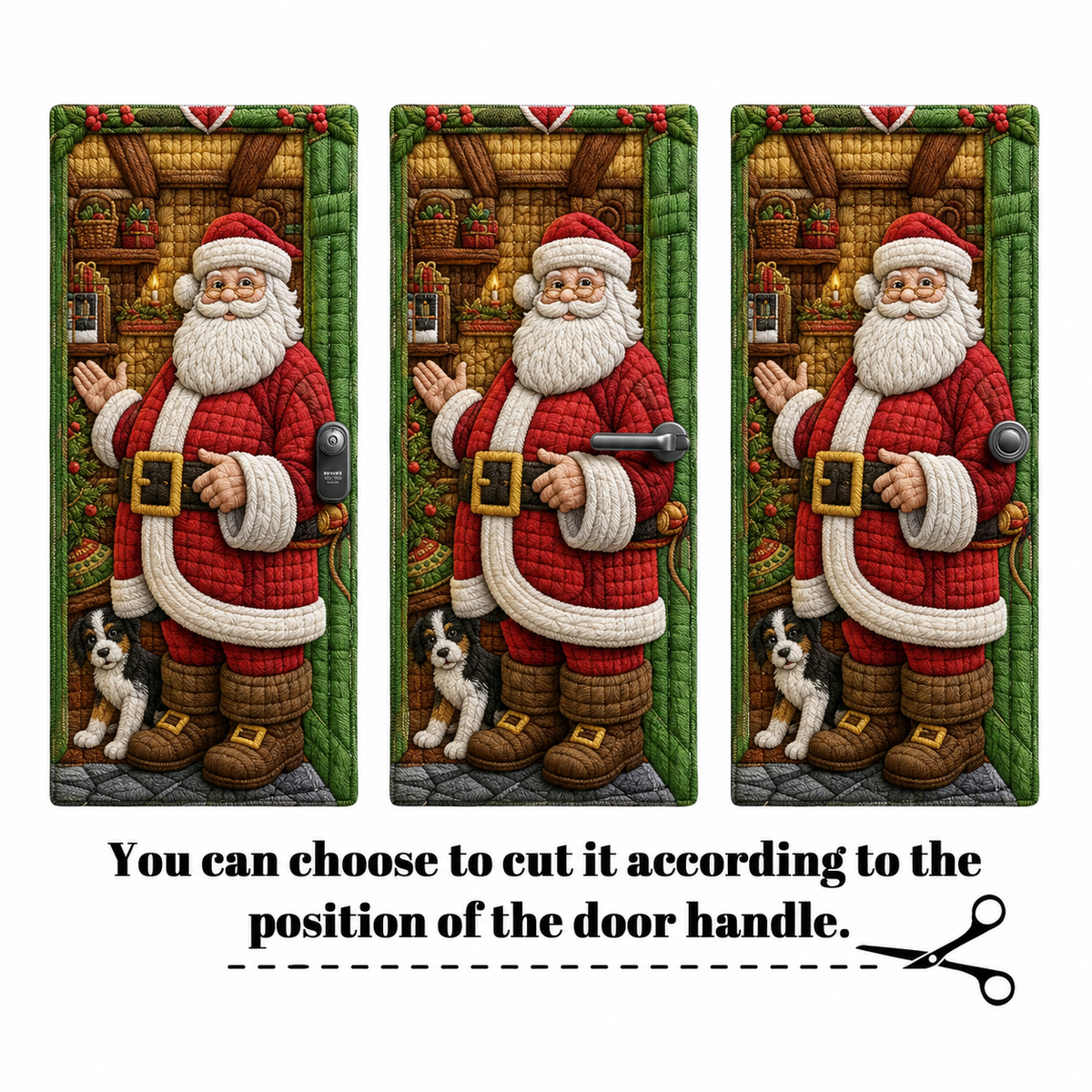 🌟Last day 50% OFF🌟2026 3D Christmas front door decoration