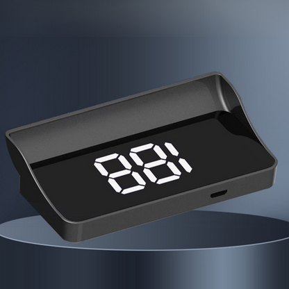 🚗 AI Smart Car HUD Display | Solar Powered | Zero Wiring Setup | Night Vision Radar 🛡️
