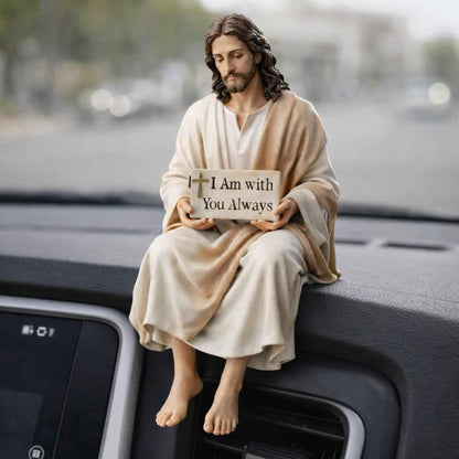 🔥Hot Sale 50% OFF -✨Handcrafted Jesus Figurine✝️Serene Desk Companion🙏