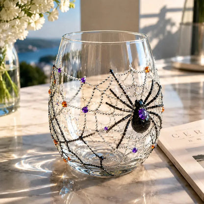 🔥 LAST DAY-60% OFF | 🎃 8-Piece 3D Sculpted Halloween Glass Set - Perfect for parties and cozy autumn bars