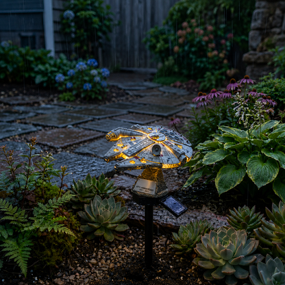 🌌ONLY TODAY—55% OFF🔥 Now Only 50% of the Original Price| Sci-Fi Starship Solar Garden Light