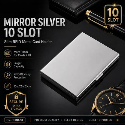 RFID Blocking Metal Card Holder