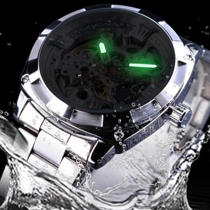 ⏳Time-Limited Special⏰Skeleton Automatic Watch – See The Movement, Feel The Craft , Dress for Every Occasion 💼