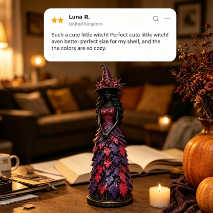 🔥LAST DAY 50% OFF - 🧙‍♀️Enchanted Autumn Witch Figurine (📦Buy 2 Free Shipping)