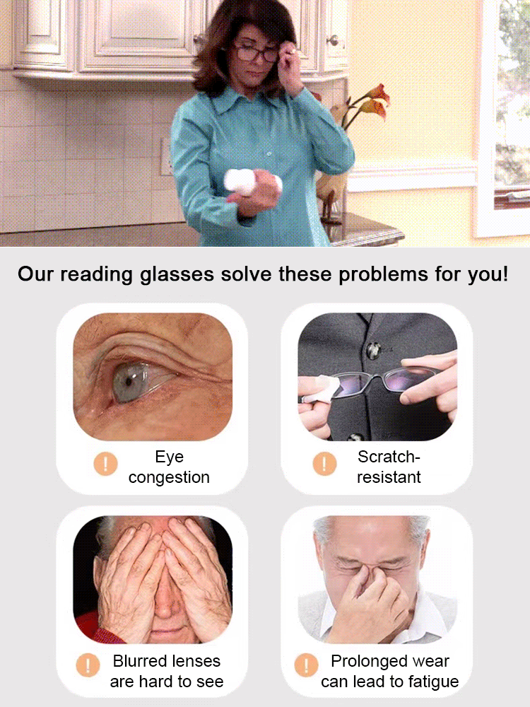 Auto-focus blue light blocking reading glasses