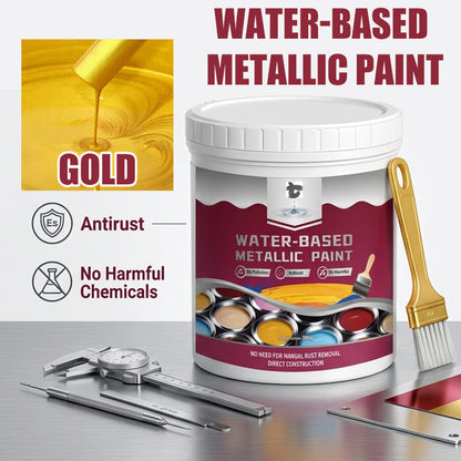 🔥Today 50% OFF⏰Rust Converter Metallic Paint – One coat stops rust, no sanding, no fumes.
