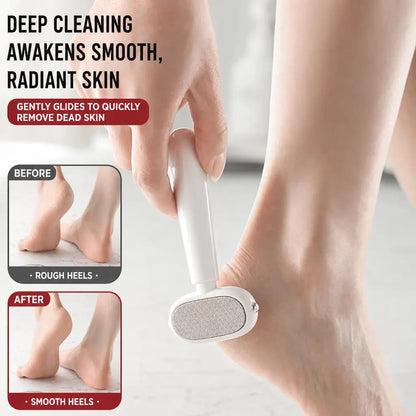 Dual‐Sided Foot Callus Remover, Replaceable Stainless Steel Blade Foot Scraper 🦶