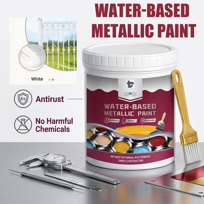 🔥Today 50% OFF⏰Rust Converter Metallic Paint – One coat stops rust, no sanding, no fumes.