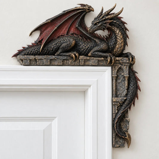 Gothic Dragon Door Topper