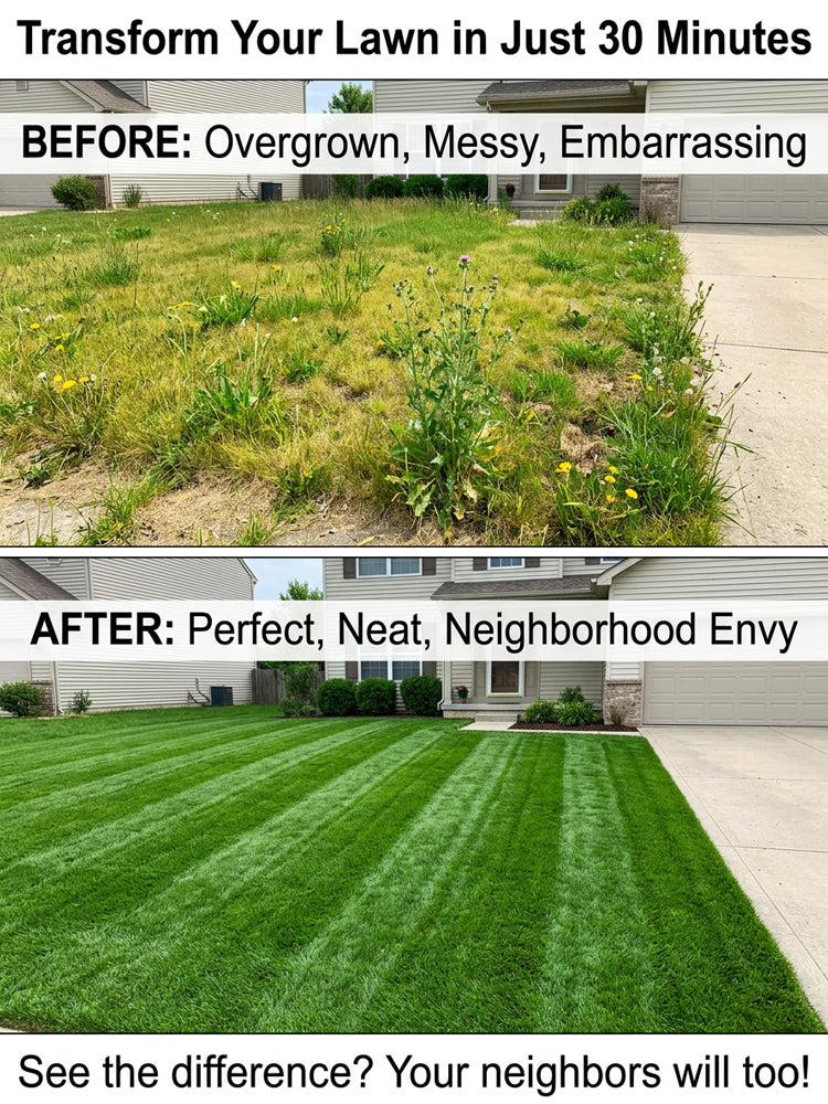 🌿 Lightweight Cordless Grass Trimmer – Quiet 9000 RPM Lawn Care Tool