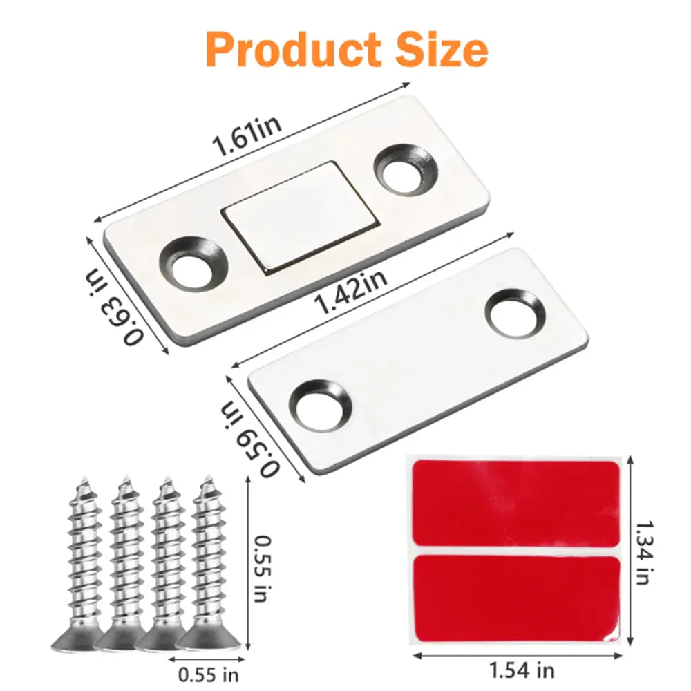 🧲 10Pcs Magnetic Door Catch