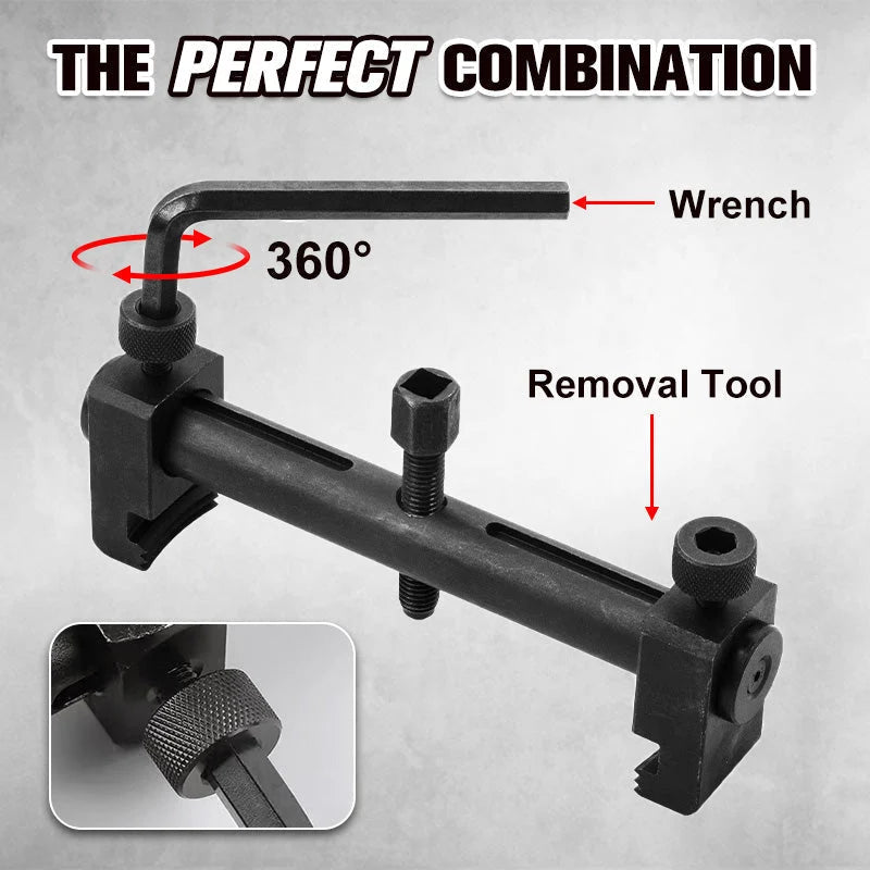 🔧⚙️ Adjustable Crankshaft Pulley Removal Tool – 50% OFF! Fits most vehicles, easy to use, heavy-duty – remove pulleys without hassle. 🚗