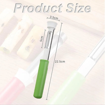 2 in 1 Apple Corer and Peeler, Apple Core Removal Tool, Stainless Steel Fruit Corer🍎