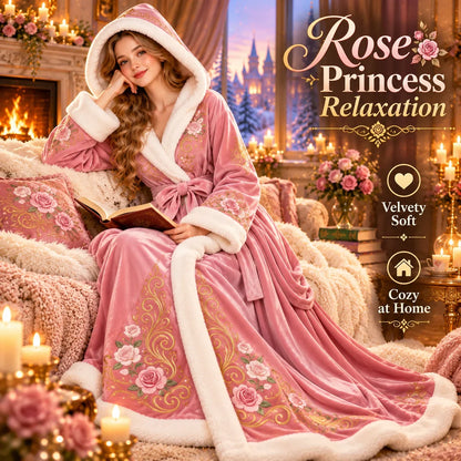 🔥Last Day 50% OFF-👑 Princess Heated Robe ✨ Wrap Yourself in Royal Warmth