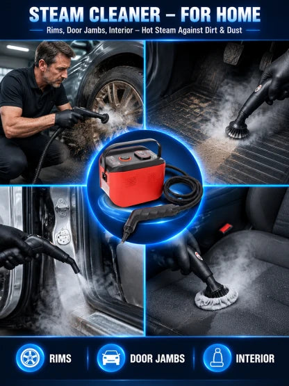 💨 ⚡ 100°C high-pressure steam melts stubborn grease in 3 seconds!