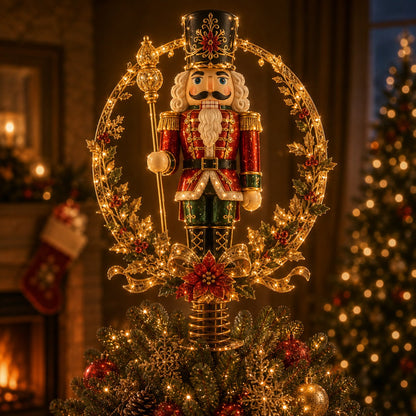 ⏳ Last Day 50% OFF – 🎅  Lighted Christmas Tree Topper Collection ✨
