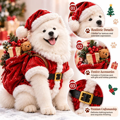 🎅🏻🐕24-Day Samoyed Christmas Collectible Gift Set – Fluffy Trouble Makers