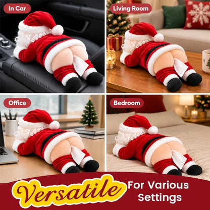 🎅🏻Funny Santa Butt Tissue Box