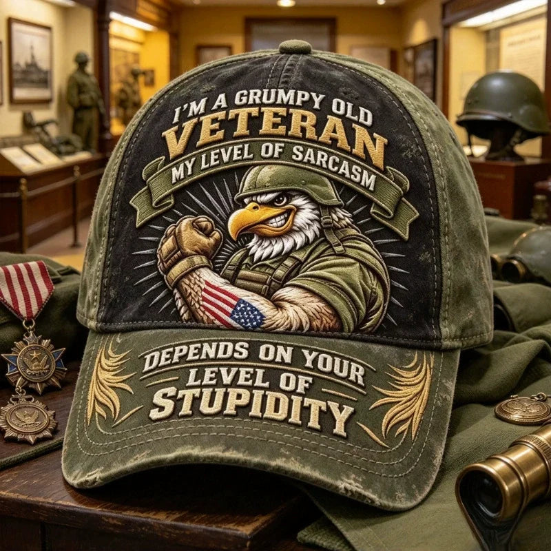 🦅Veteran heritage patriotic commemorative cap collection